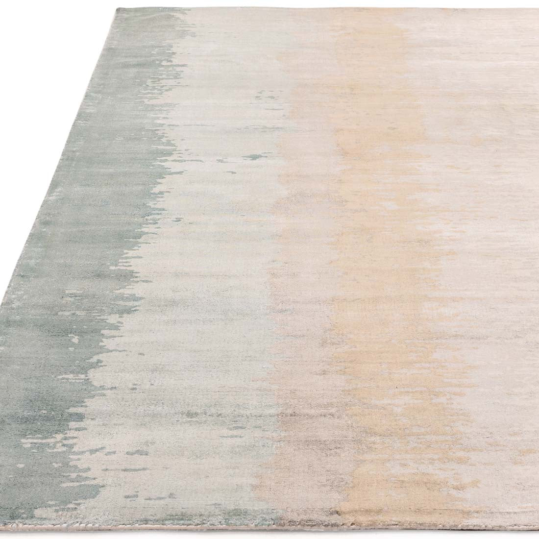 modern multicolour area rug with abstract design

