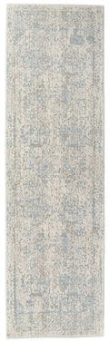 Home Collection Marina Light Blue Persian Style Runner