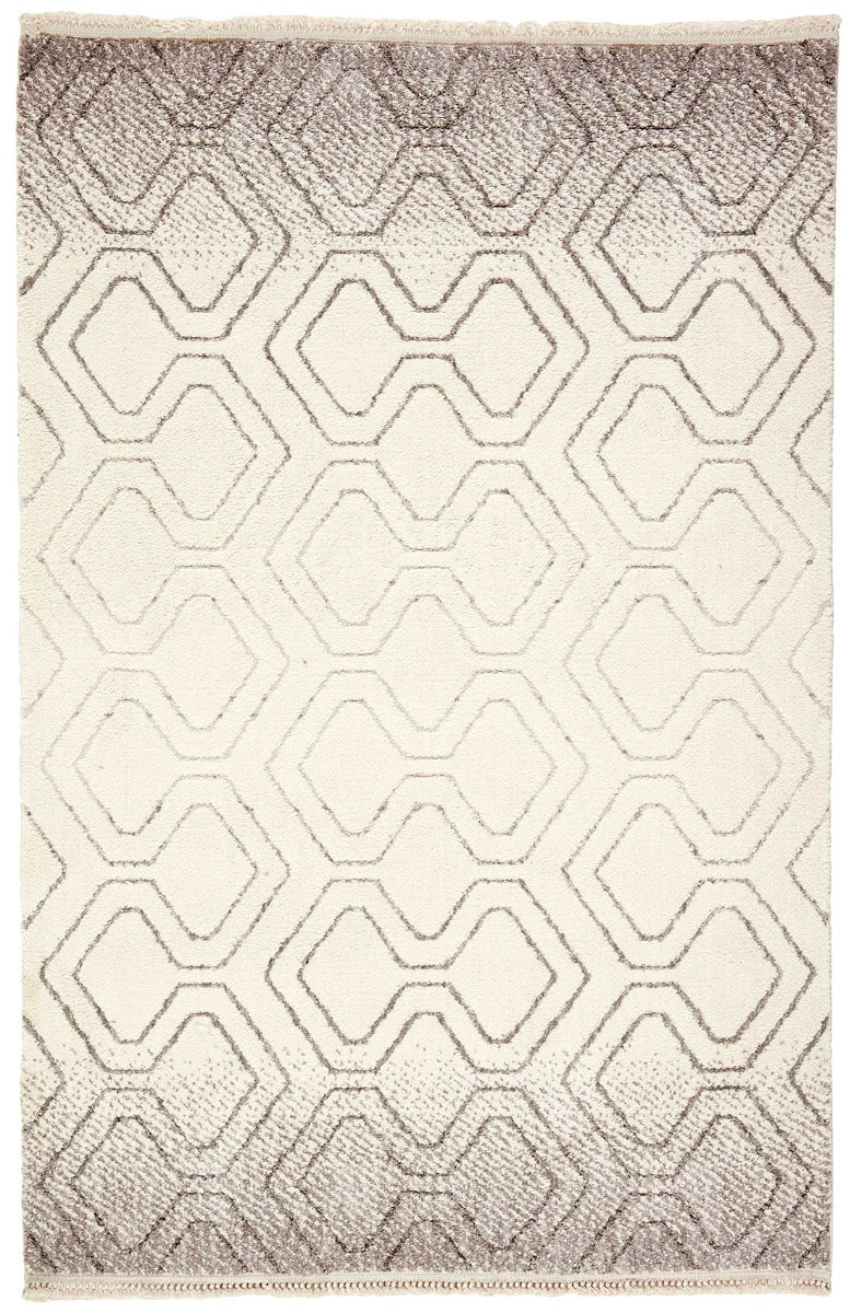 Moroccan style rug, cream in colour with simple pattern
