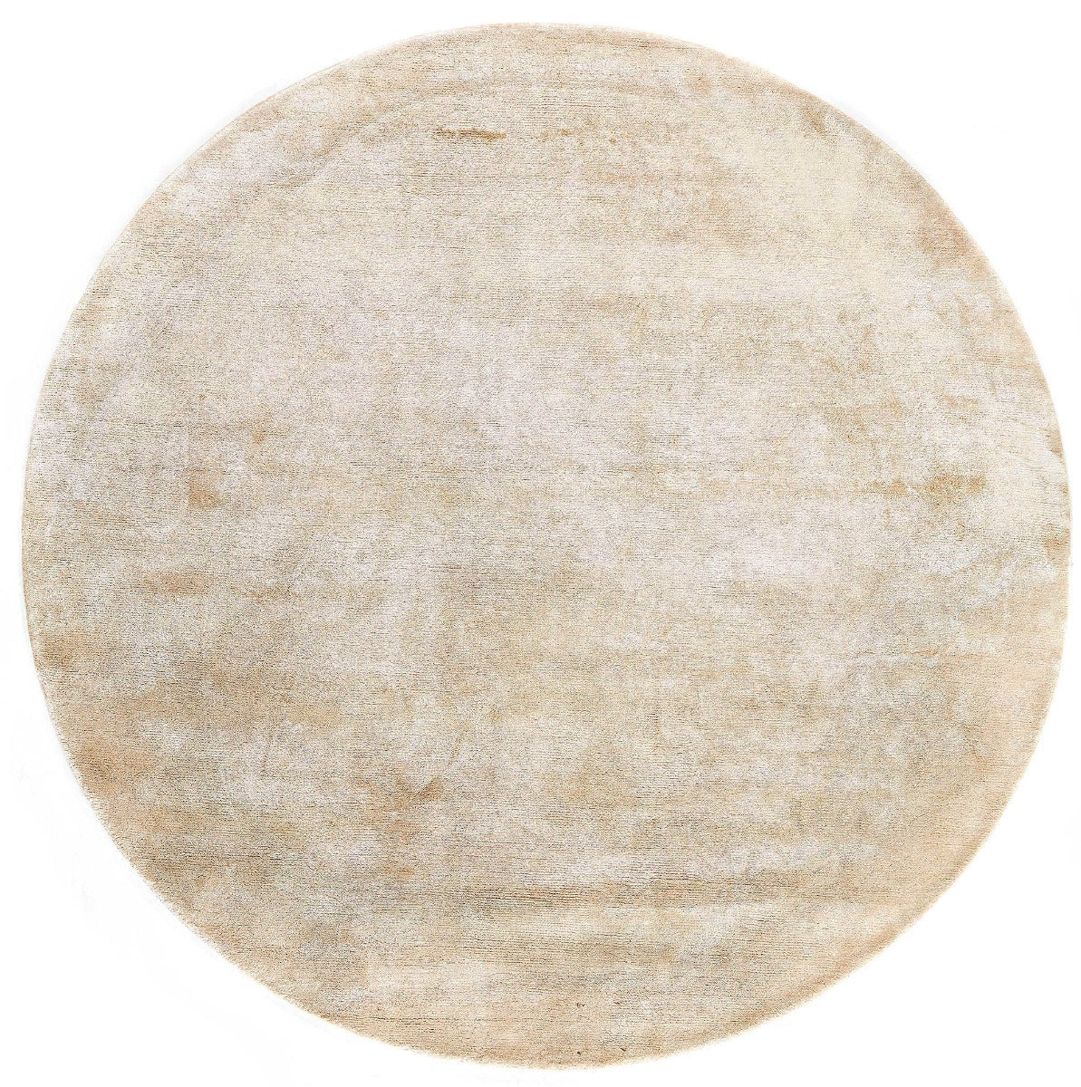 plain beige circle rug
