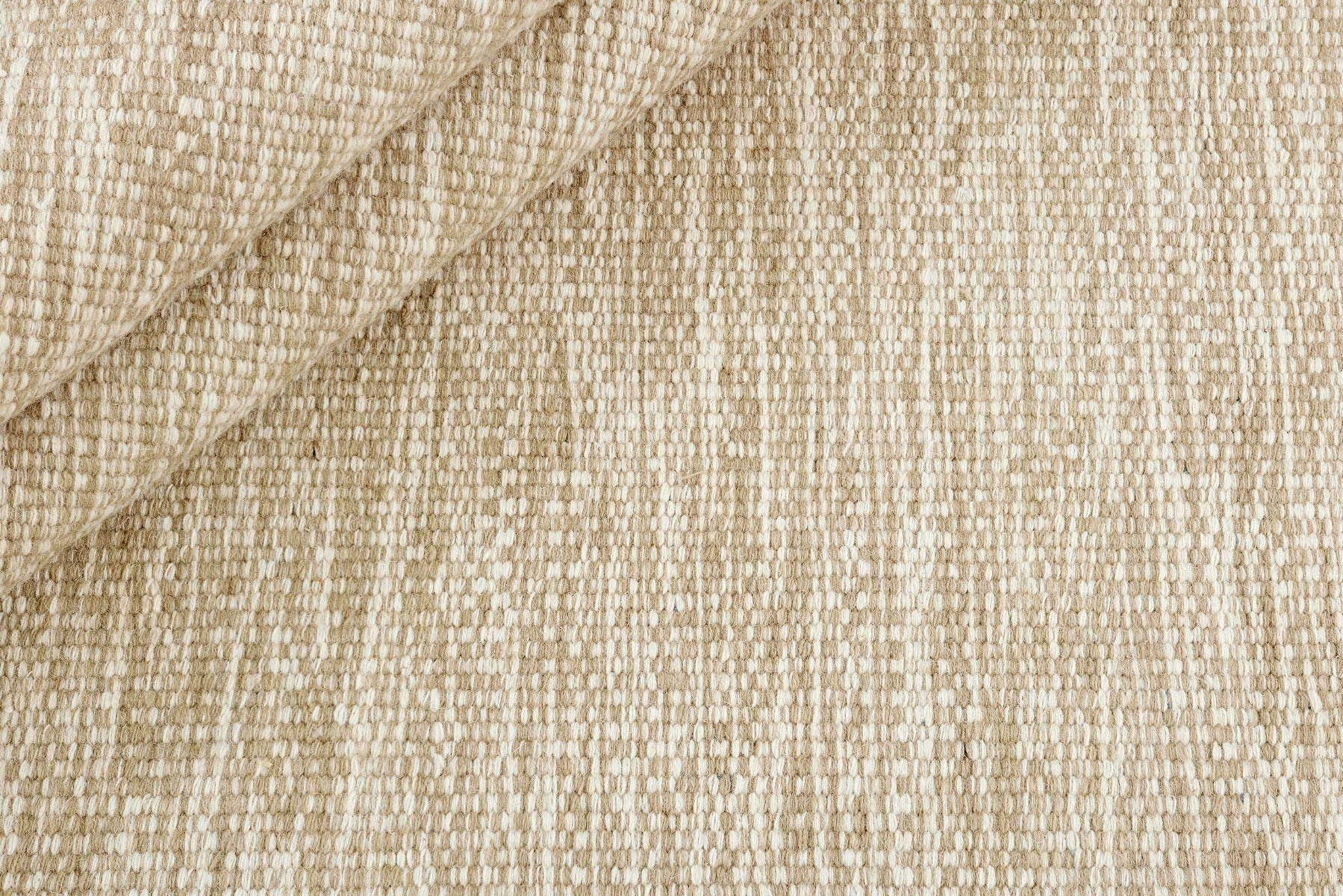 plain beige flatweave area rug
