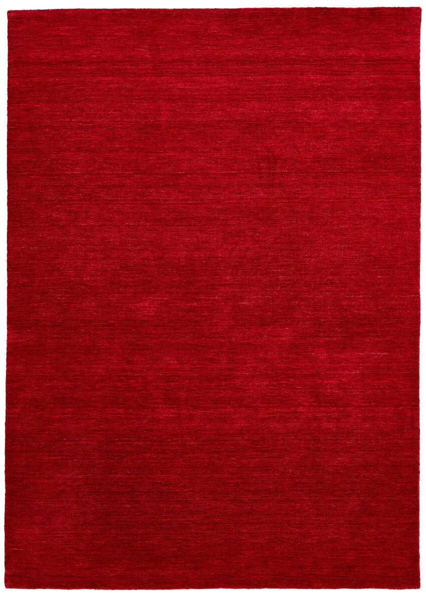 plain red wool area rug