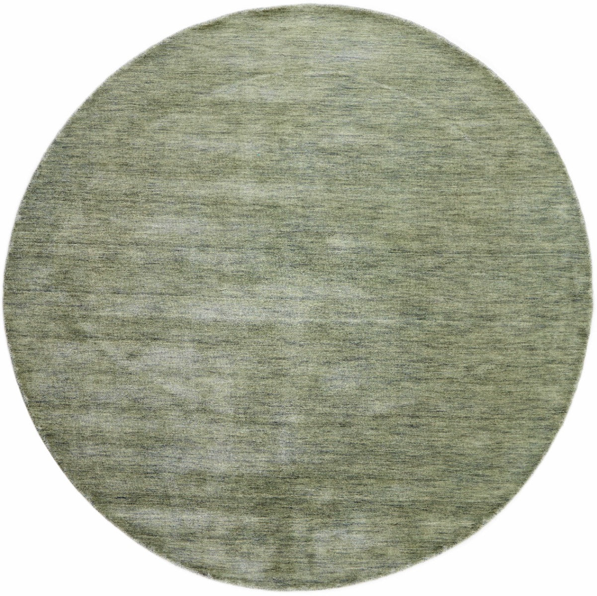 Panorama Uni Circle Green Rug | Scandinavian Style | Rugs.ie