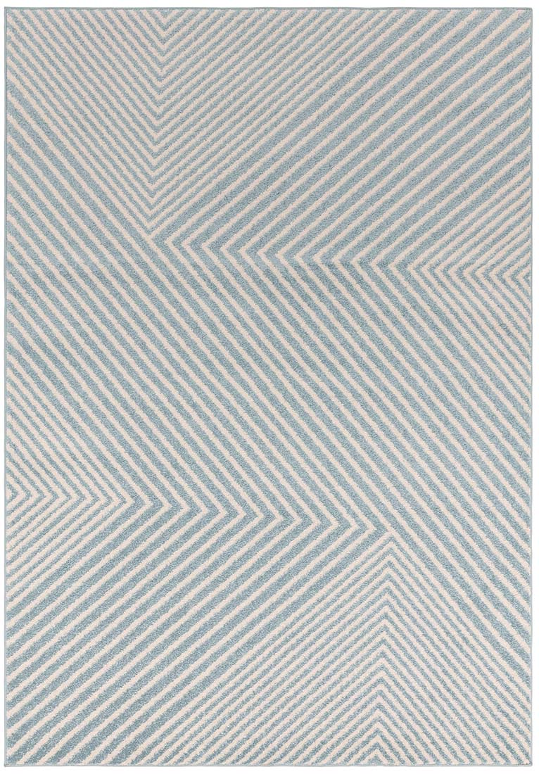geometric blue flatweave rug
