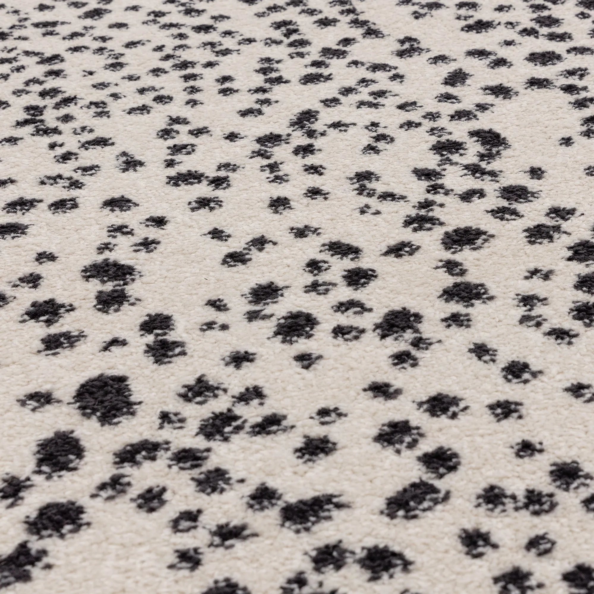 abstract black flatweave rug