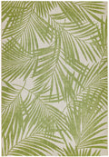 Patio Indoor Outdoor Rug 15 Green Palm