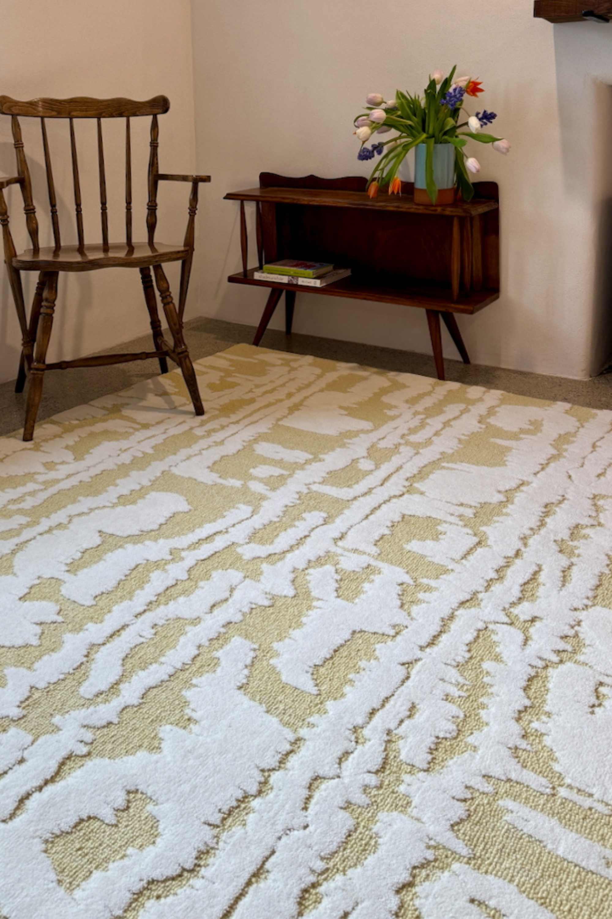 Florence Broadhurst Waterwave Stripe Citron