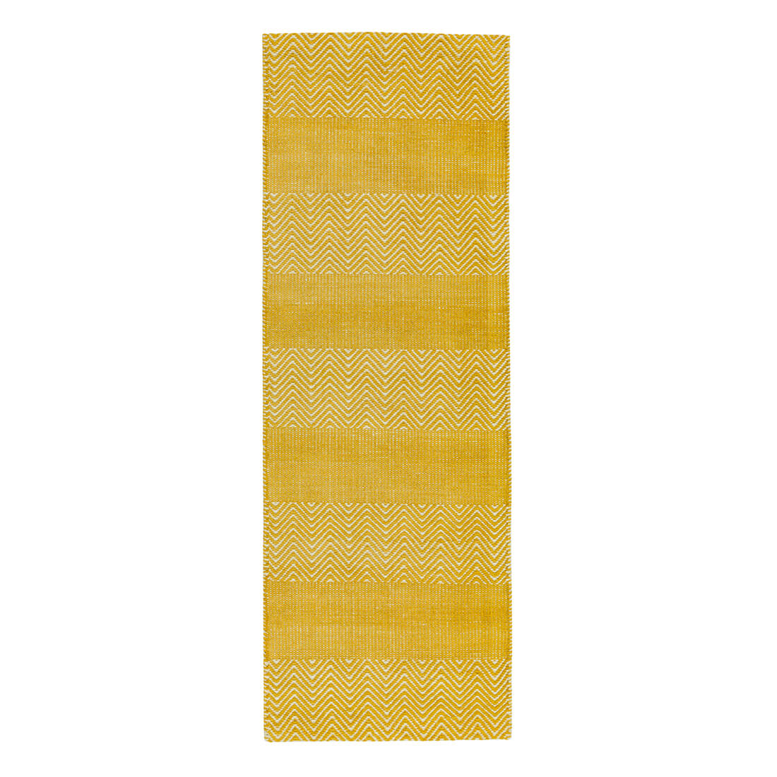 striped yellow runner