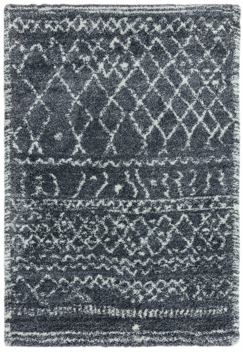 grey and cream moroccan style rug