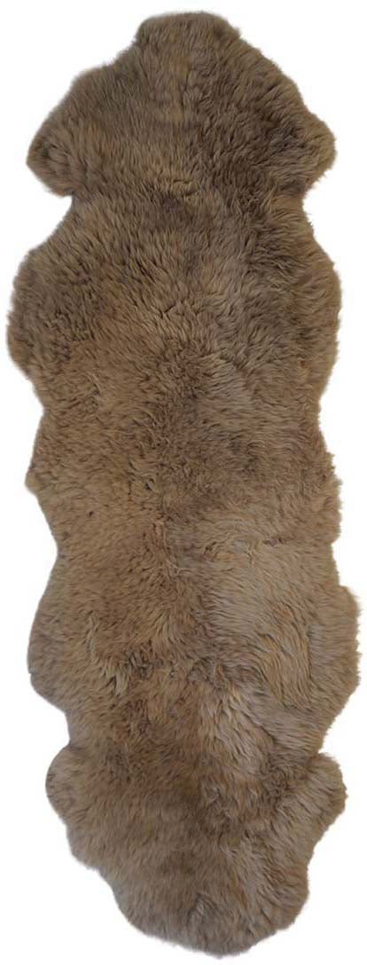 Double Irish Sheepskin Rug Beige | Luxury Sheepskin Rugs Ireland