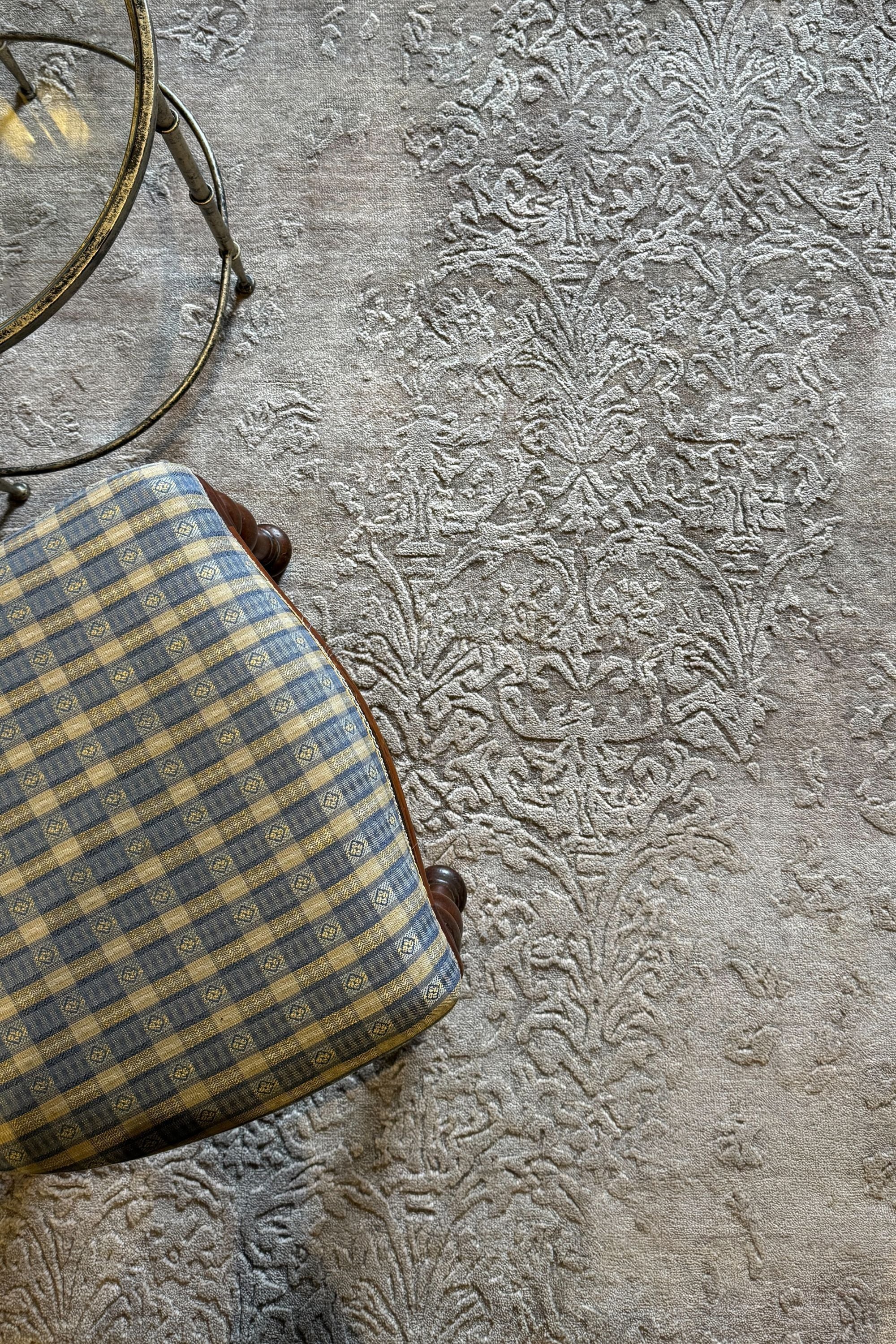 Beige Damask