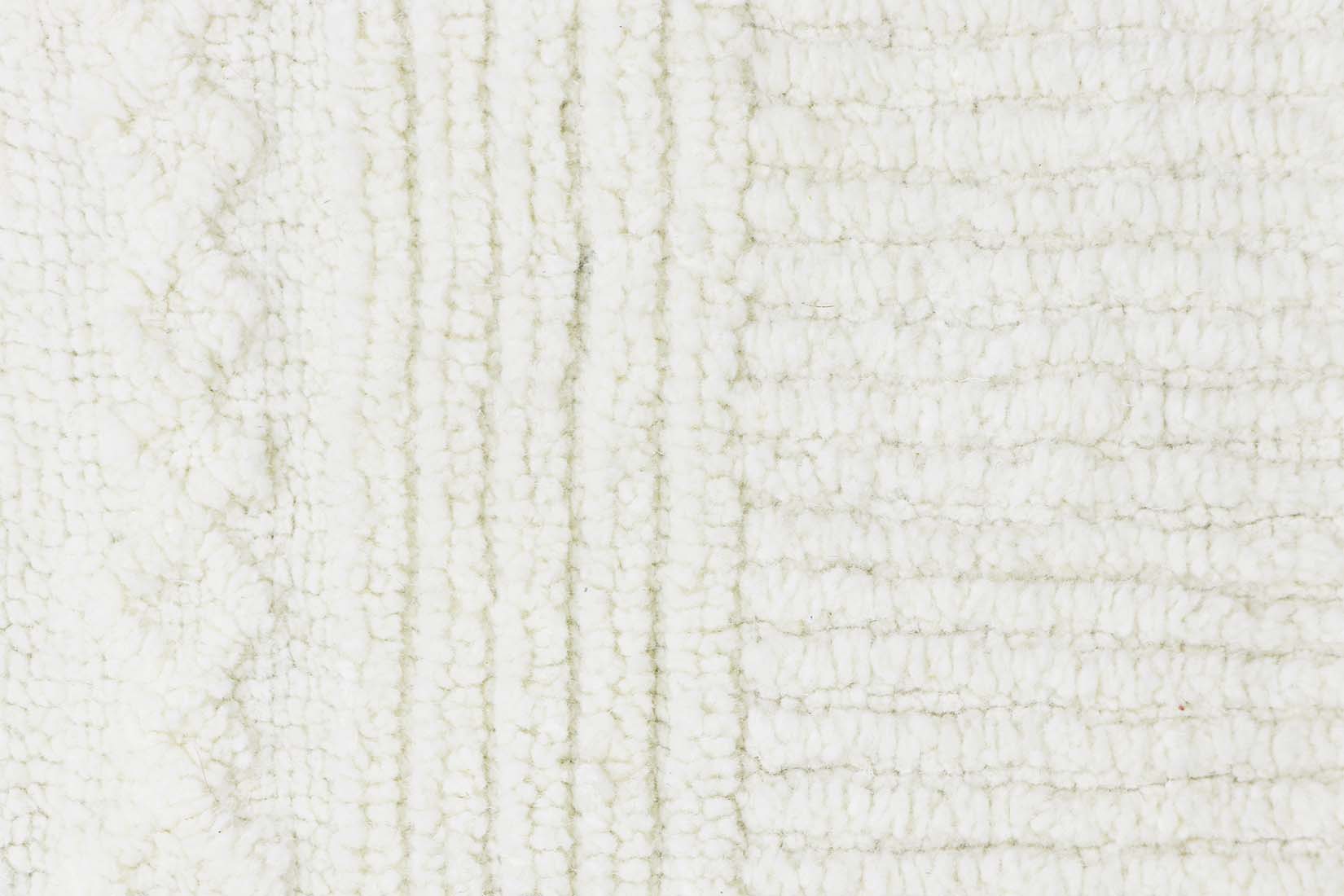 cream washable wool kids rug
