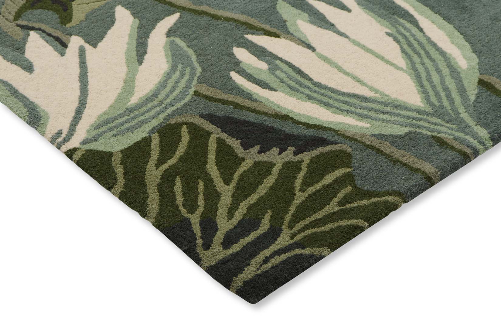 multicolour floral area rug
