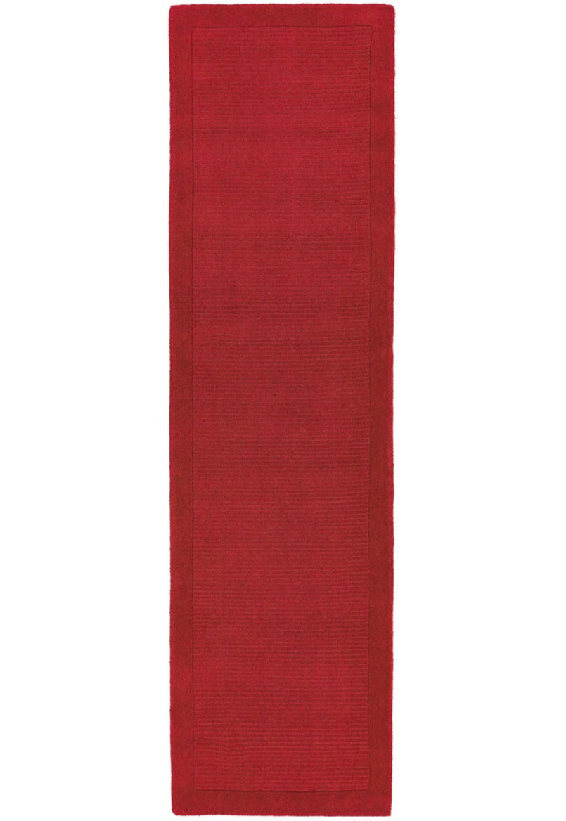 plain red runner