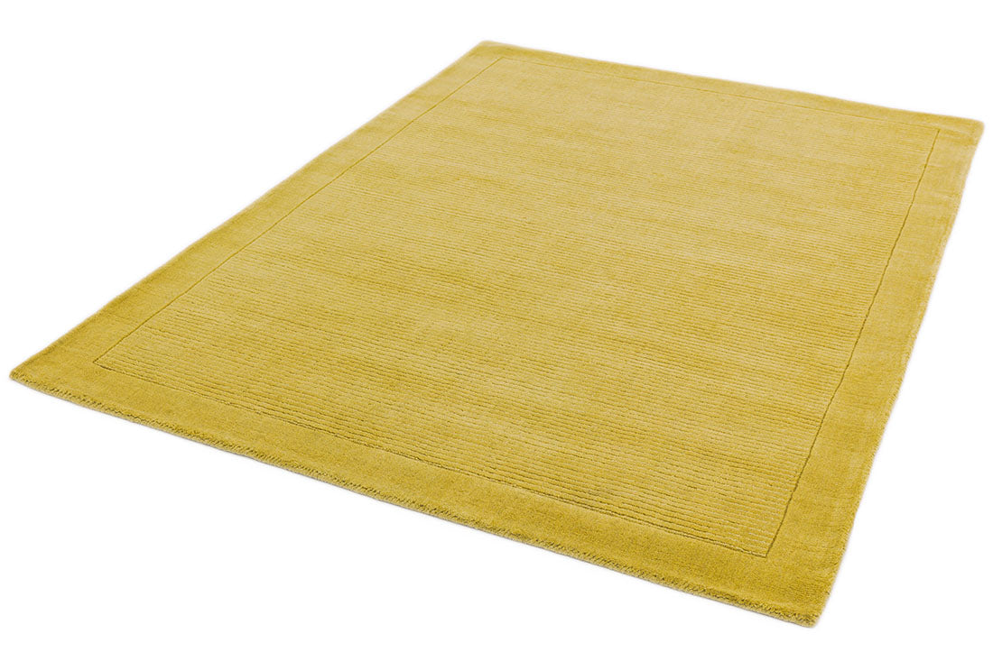 plain yellow rug